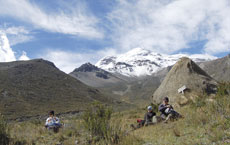 Bergsteigen Yanahurco